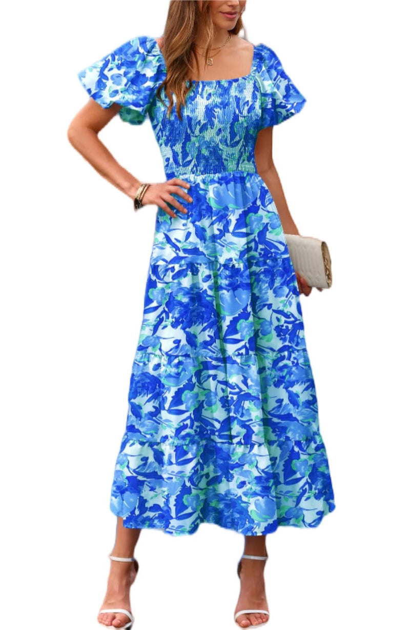PRETTYGARDEN Women's Summer Hollow Out Halter Dresses Casual Sleeveless A-Line Tiered Swing Sundress Beach Vacation Mini Dress